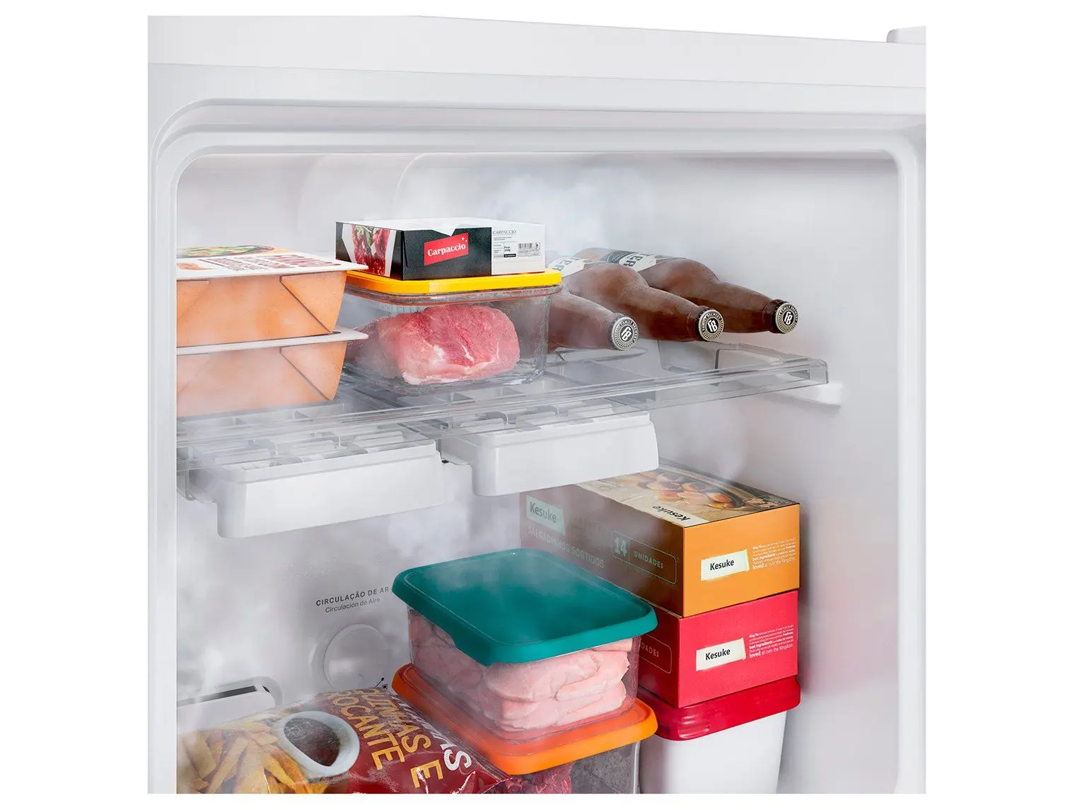 Geladeira/Refrigerador Brastemp Frost Free Duplex Branco 385L BRM46MB 110/220V - Imagem 6
