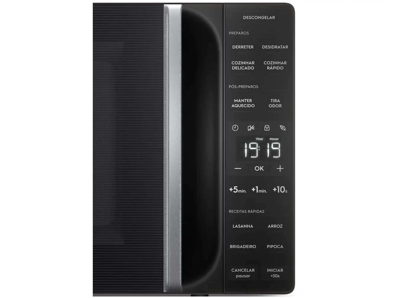 Micro-ondas Electrolux 23L Preto Efficient com Descongelamento Assistido (ME23P) 110/220V - Imagem 5
