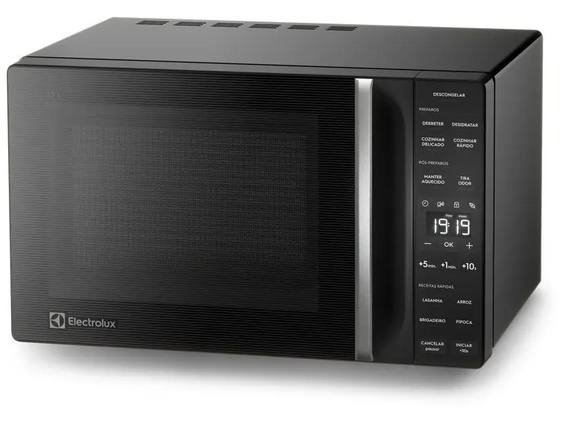 Micro-ondas Electrolux 23L Preto Efficient com Descongelamento Assistido (ME23P) 110/220V - Imagem 3