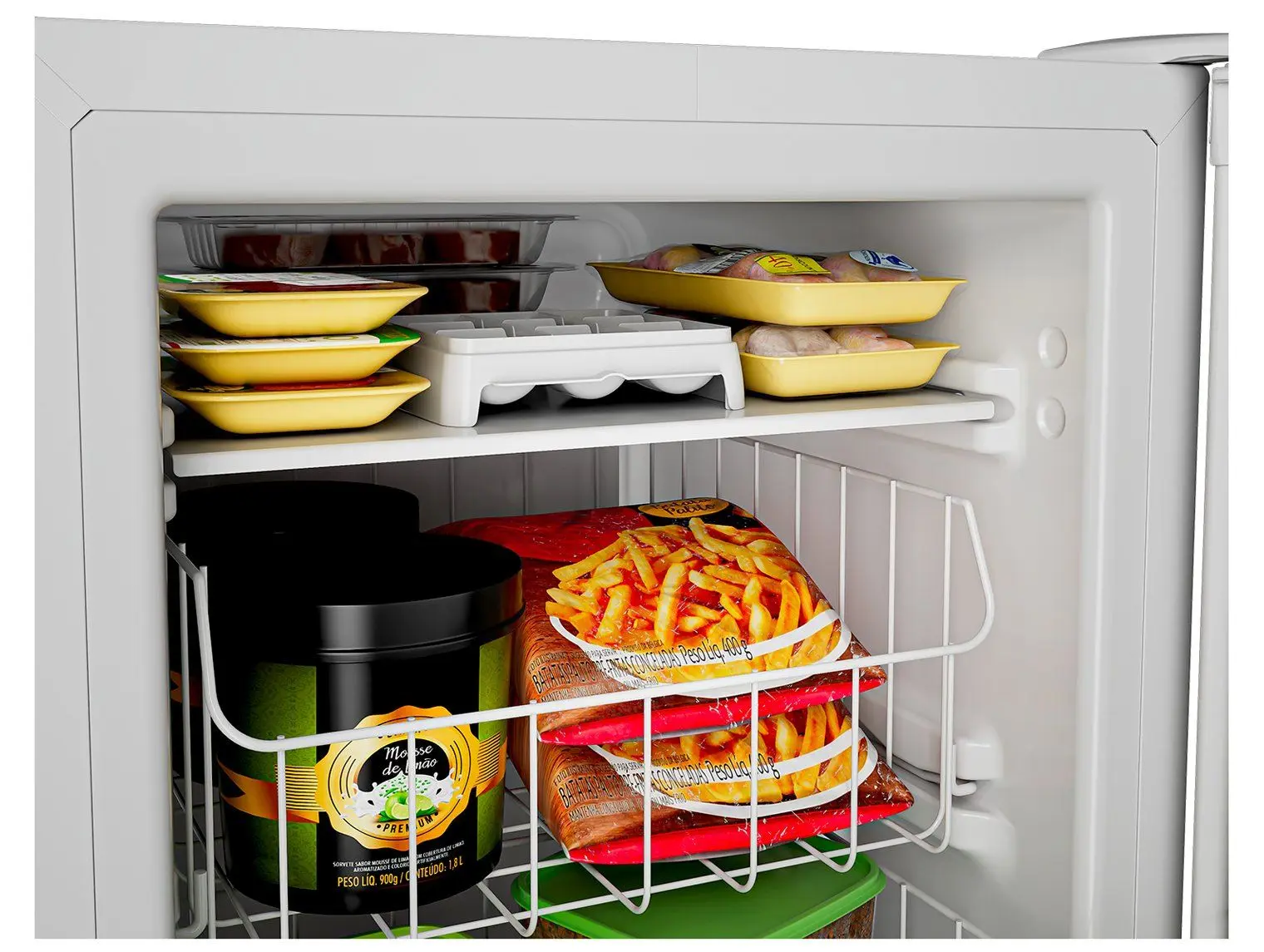 Freezer Vertical 159 Litros Consul com Cestos Organizadores - CVU18MB 110/220V - Imagem 2