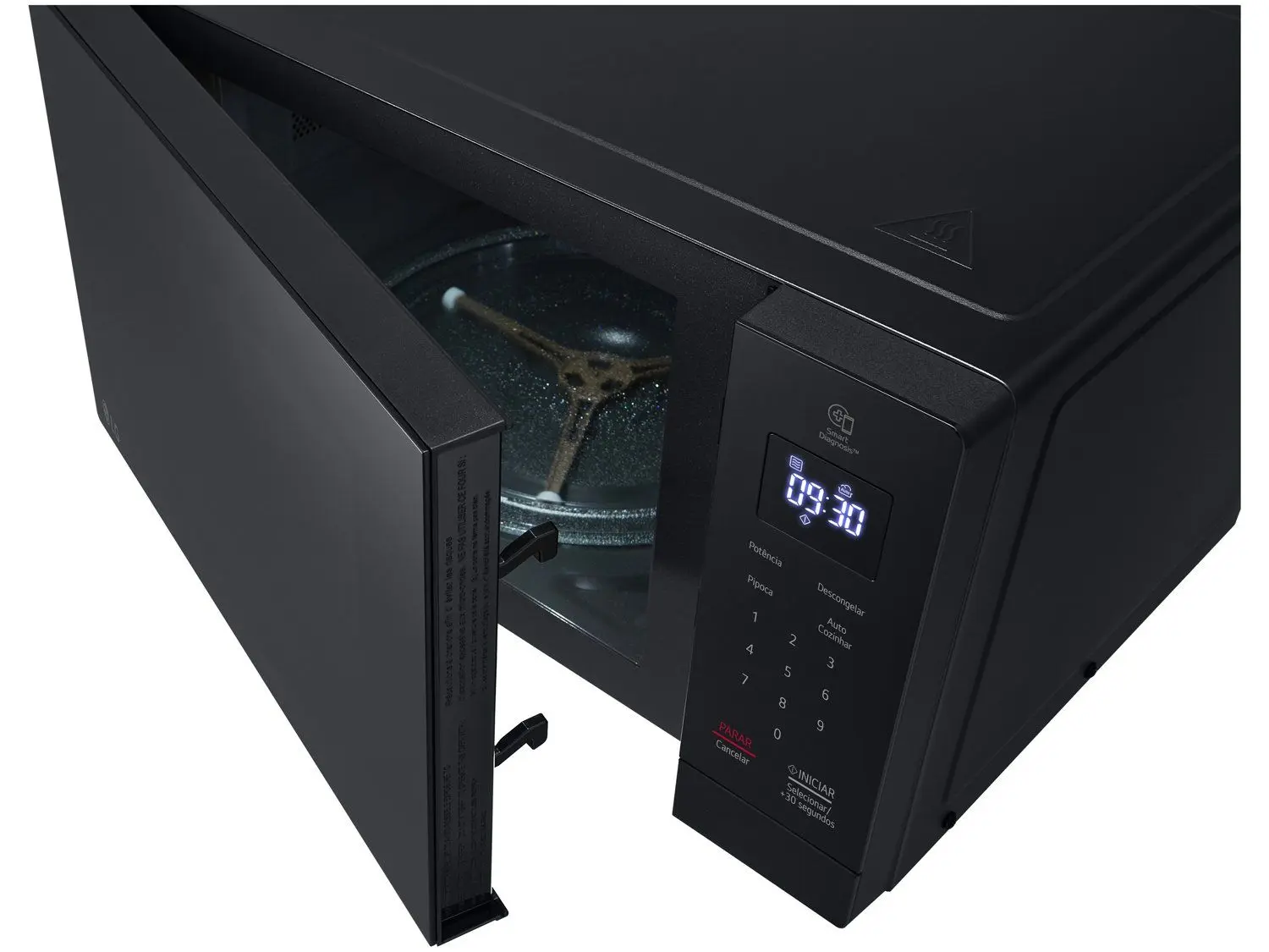 Micro-ondas LG 30L Preto Solo NeoChef MS3033DSA.FBKGLGZ 110/220V - Imagem 2