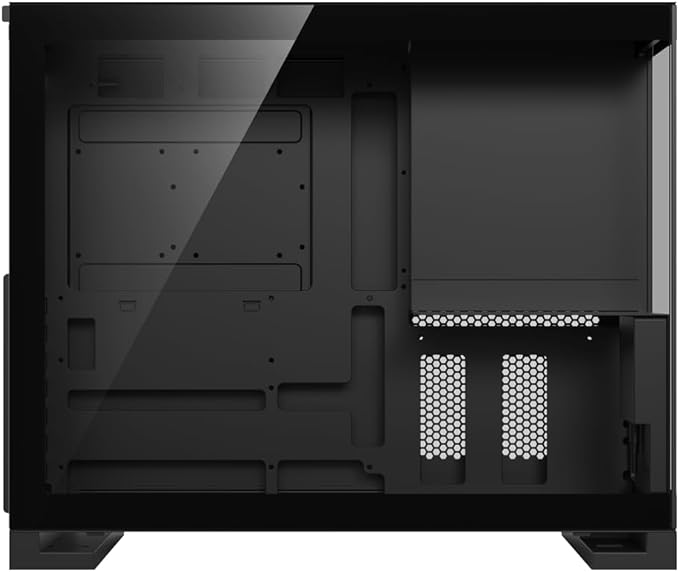 Gabinete Gamer Redragon Eternal Pro Preto Sem Fans com Tela LCD CA-613B - Imagem 3