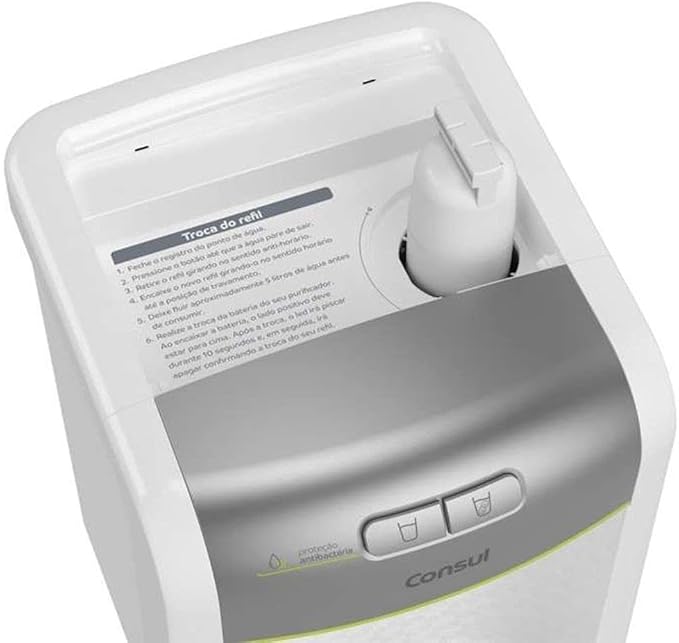 Purificador de água Consul Prata refrigerado, com proteção antibactérias - CPB34AS Bivolt - Imagem 4
