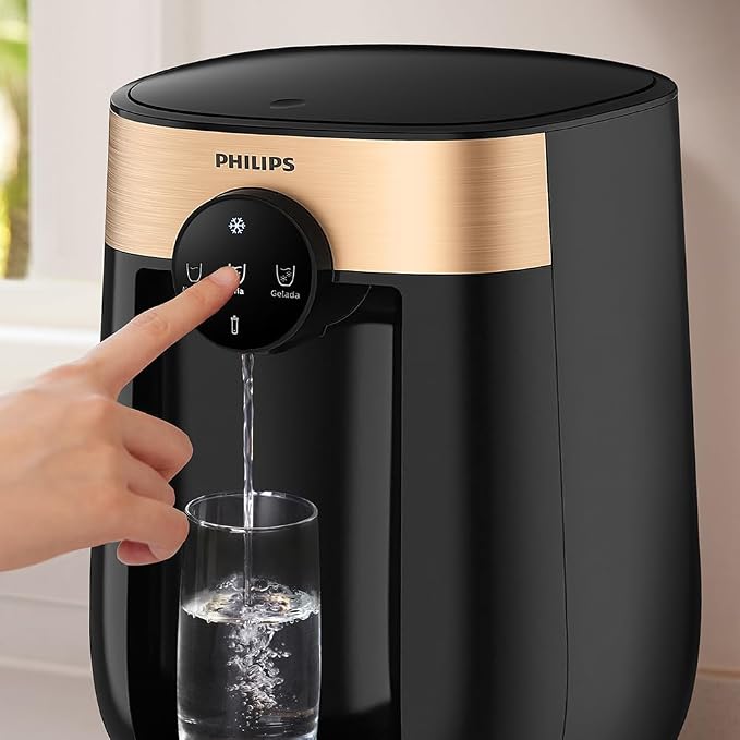Philips Purificador de Agua ADD5926BK Preto, Bivolt, agua natural, fria e gelada, Livre de BPA, Painel Touch - Imagem 3
