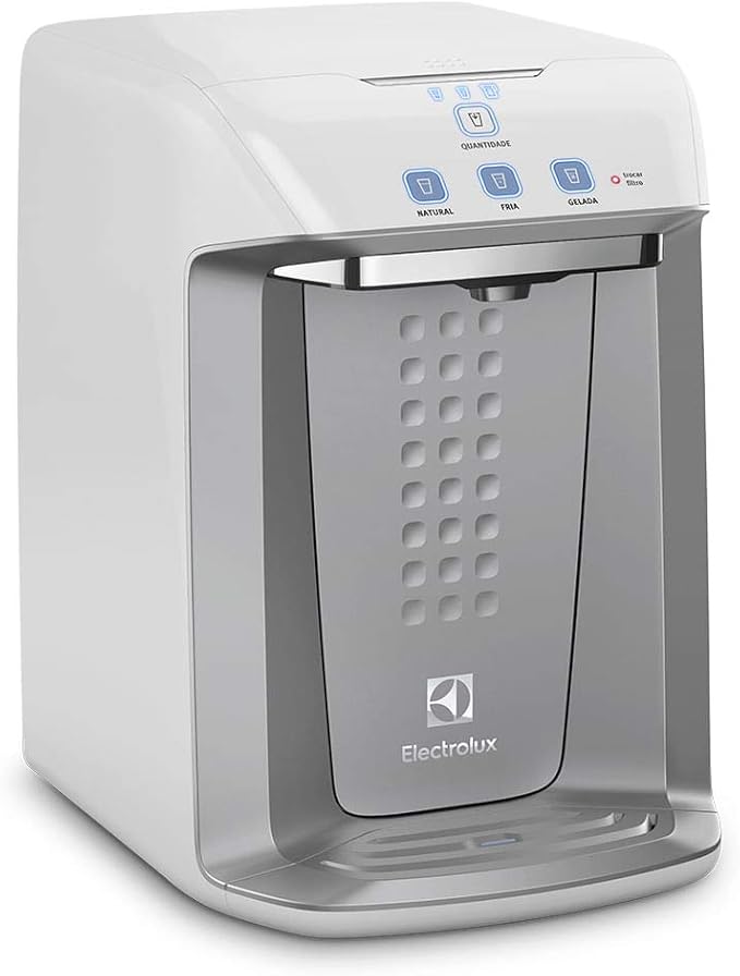 Electrolux Purificador de Água Gelada Fria e Natural Elétrico Compacto Eletronico placa Alerta troca de Filtro refil 12 meses ou 3000l Painel Touch Bivolt Branco PA21G - Imagem 3
