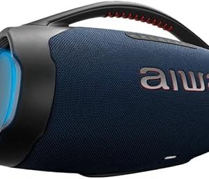 Caixa de Som Boombox Plus AIWA BBS-01-LBL 200W BT 30H IP66 USB RGB