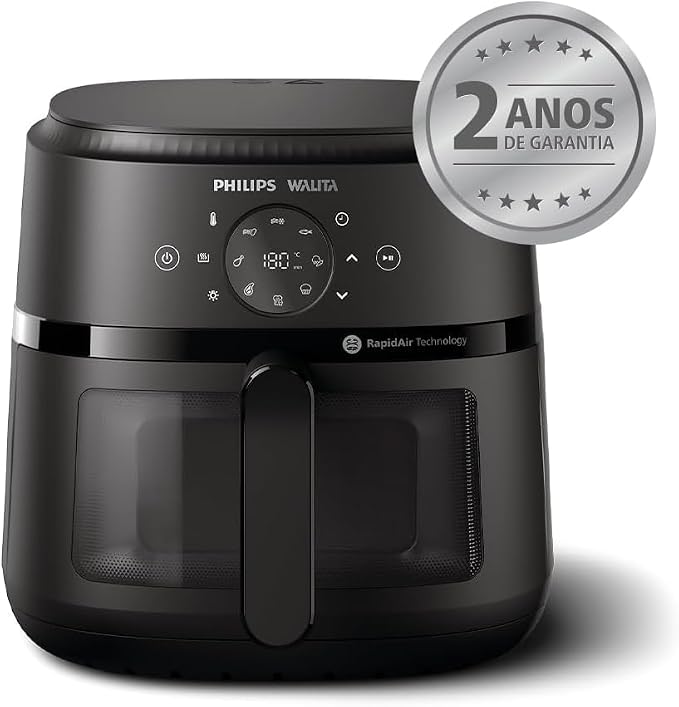 Philips Walita Fritadeira Airfryer Série 2000 6,2L, Painel Touch, 110V - Imagem 2