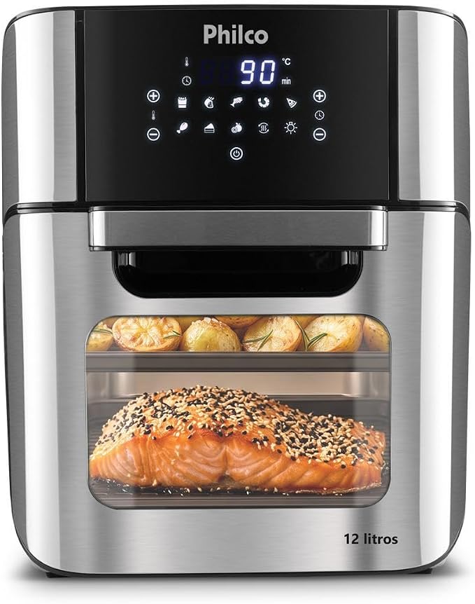 Fritadeira Philco Air Fryer Oven 12L PFR2200P - 127V