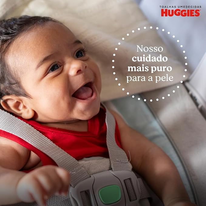 Lenços Umedecidos Huggies Recém-Nascido Sem Fragrância 6x48U - Imagem 3