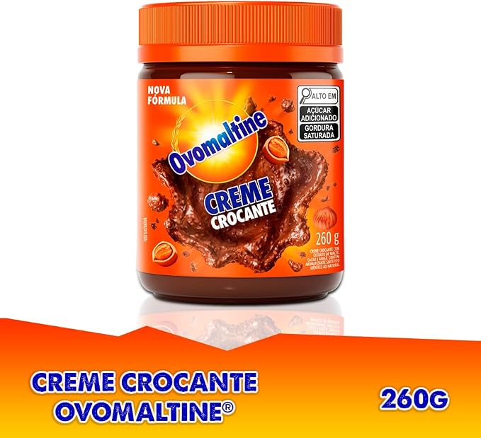 Creme Crocante Ovomaltine, 260g - Imagem 3