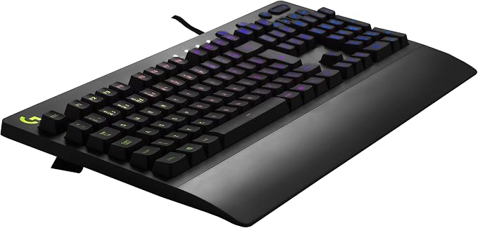 Teclado Gamer Logitech G213 com Layout ABNT2, RGB LIGHTSYNC, Controles de Mídia Dedicados, Design Durável e Resistente à Respingos - Imagem 4