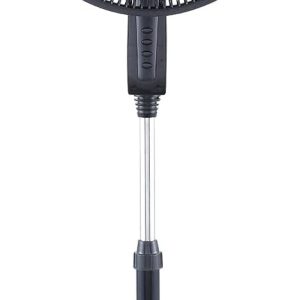 HEPTA WORLD Ventilador de Coluna, Resfriamento, Silencioso, Design Slim para Casa Escritório (PRETO, 110V, 101)