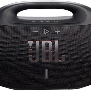 JBL, Caixa de Som, Boombox 4, Bluetooth, Som Pro, AI Sound Boost, Graves Personalizáveis, Bateria de até 34H, IP68, Áudio Lossless Preta
