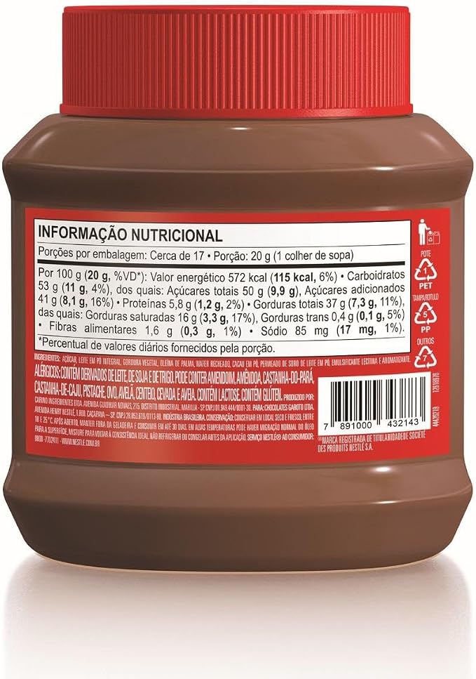 KitKat Creme Crocante de Chocolate – Pasta para Passar, 330 g - Imagem 2