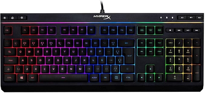 HyperX Teclado Gamer HyperX Alloy Core RGB, ABNT2, PRETO