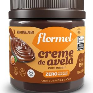 Creme de Avela com Cacau FLORMEL Zero Açúcar - 150 Gramas