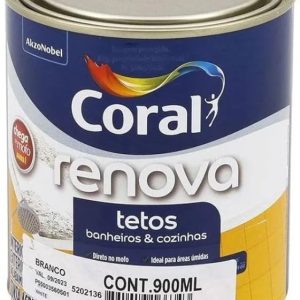 Tinta Fosco Chega de Mofo Econômico 900ml Branco