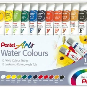 Pentel Tinta Aquarela 12 Cores WFRS-12
