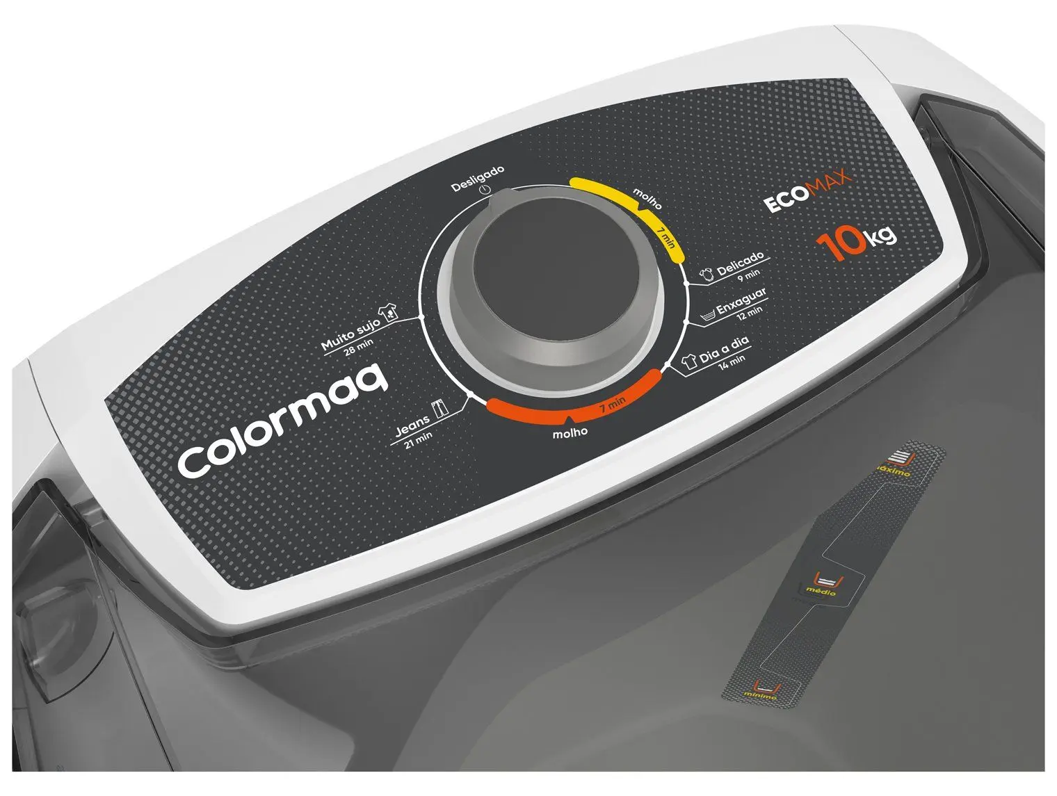 Tanquinho de Lavar Roupas Colormaq 10kg Ecomax LCS10 110/220V - Imagem 2