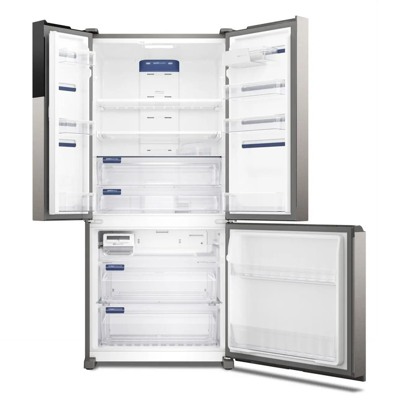 Geladeira Electrolux Frost Free Inverter 590L AutoSense 3 Portas Cor Inox Look IM8S 110/220V - Imagem 4