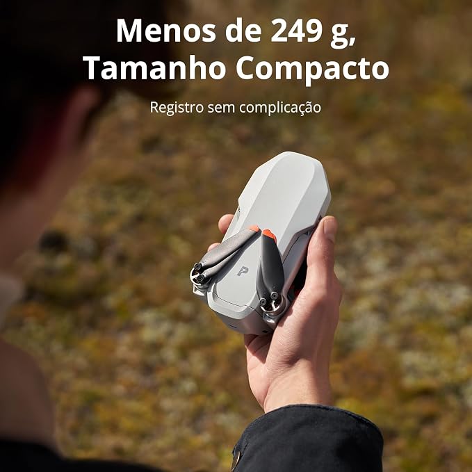 Potensic ATOM 2 Drone com Câmera para Adultos, Vídeo 4K, Foto 8K, Menos de 249g, Gimbal de 3 Eixos, Transmissão 10KM, Rastreamento AI, Gravação Vertical, AI Night Shot, QuickShots, Fly More Combo - Imagem 3