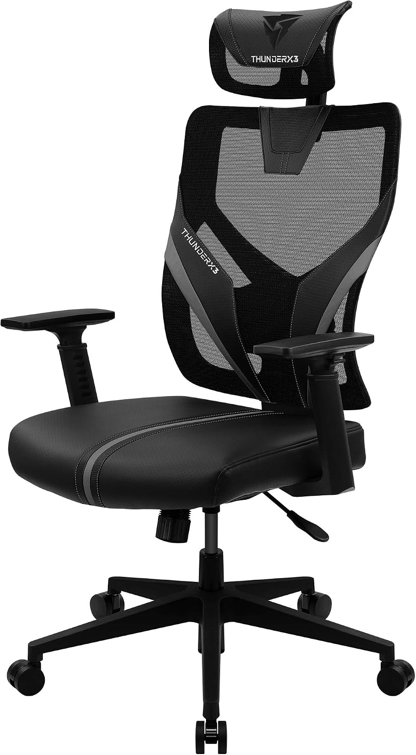 ThunderX3, Cadeira Ergonomic, YAMA1BK, Preto - Imagem 7
