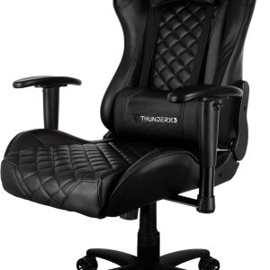 Cadeira Gamer Profissional TGC12 Preta ThunderX3.