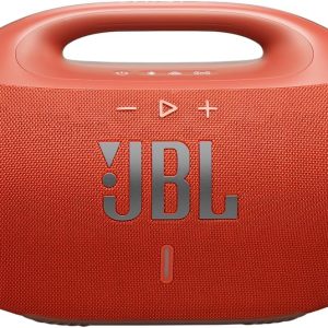JBL, Caixa de Som, Boombox 4, Bluetooth, Som JBL Pro, AI Sound Boost, Graves Personalizáveis, Bateria de até 34h, IP68, Áudio Lossless – Laranja