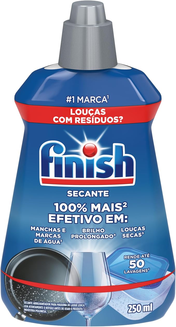 Secante para Lava-Louças Finish, 250ml