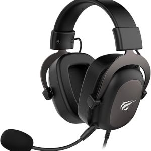Havit Headphone Fone de Ouvido H2002d, Gamer, com Microfone, Falante 53mm, Plug 3, 5mm: compatível com XBOX ONE e PS4, HAVIT, HV-H2002d