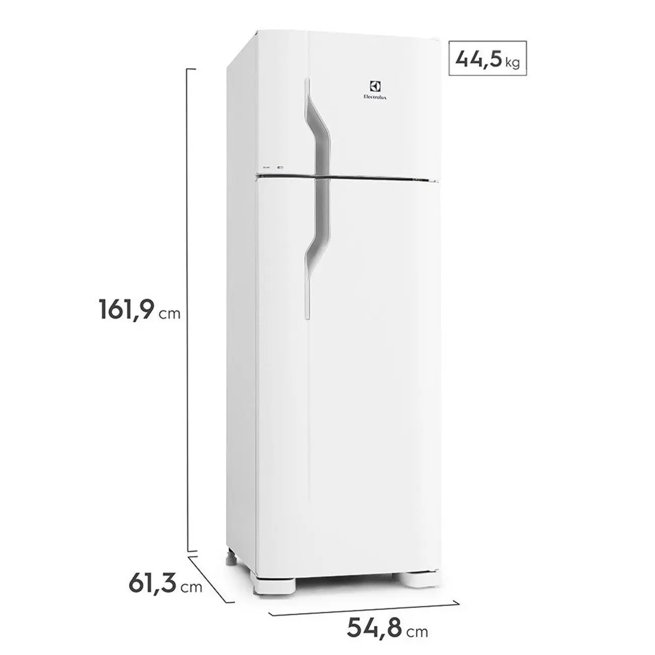 Geladeira Electrolux Cycle Defrost 260L Super Freezer Duplex Branca DC35A - Imagem 2