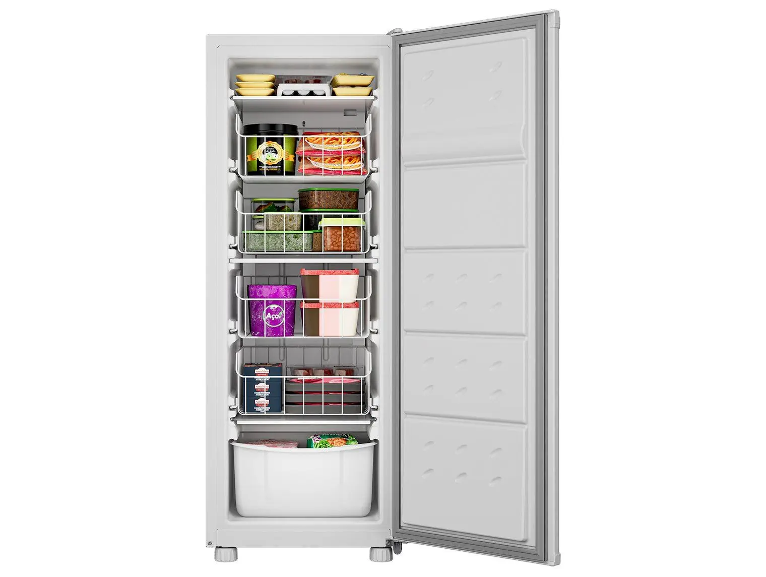 Freezer Vertical 159 Litros Consul com Cestos Organizadores - CVU18MB 110/220V - Imagem 3