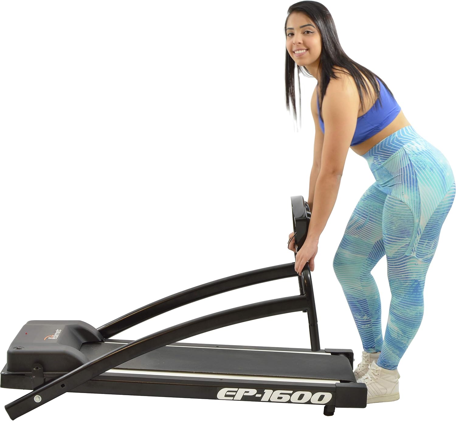 Poli Sports Esteira Eletronica EP1600 1.6hp Preta Bivolt - Imagem 6