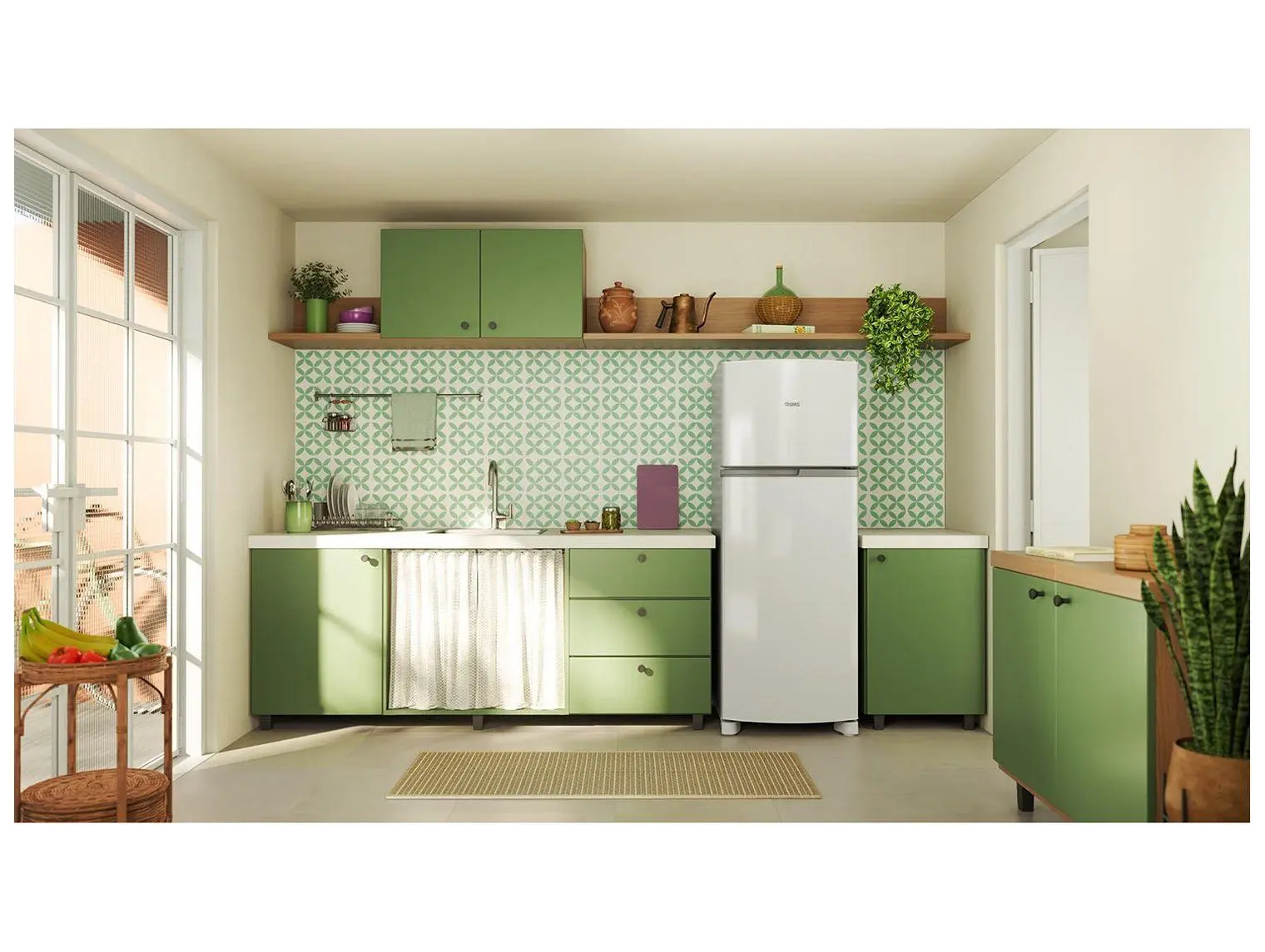 Geladeira/Refrigerador Consul Frost Free Duplex Branco 333L CRM40MB 110/220V - Imagem 5