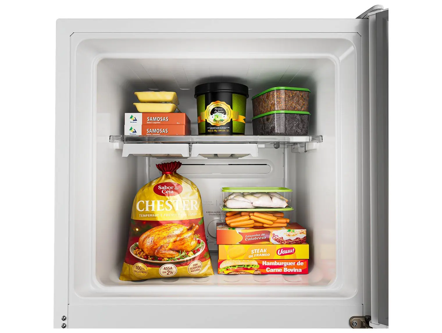 Geladeira/Refrigerador Consul Smart Frost Free Duplex Branca 377L CRM44MBBNA 110/220V - Imagem 3