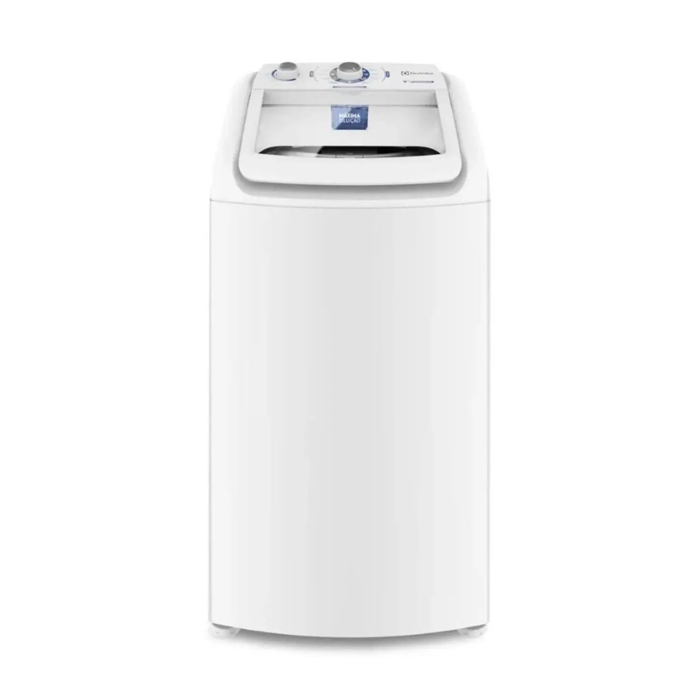Lavadora de Roupas Electrolux 9kg 10 Programas de Lavagem Branco Efficient Care LED09 110/220V