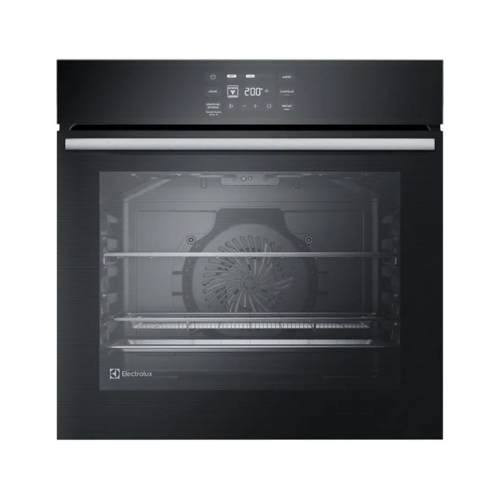 Forno Elétrico de Embutir Electrolux Multifuncional 80L Preto Experience OE8EA 110/220V