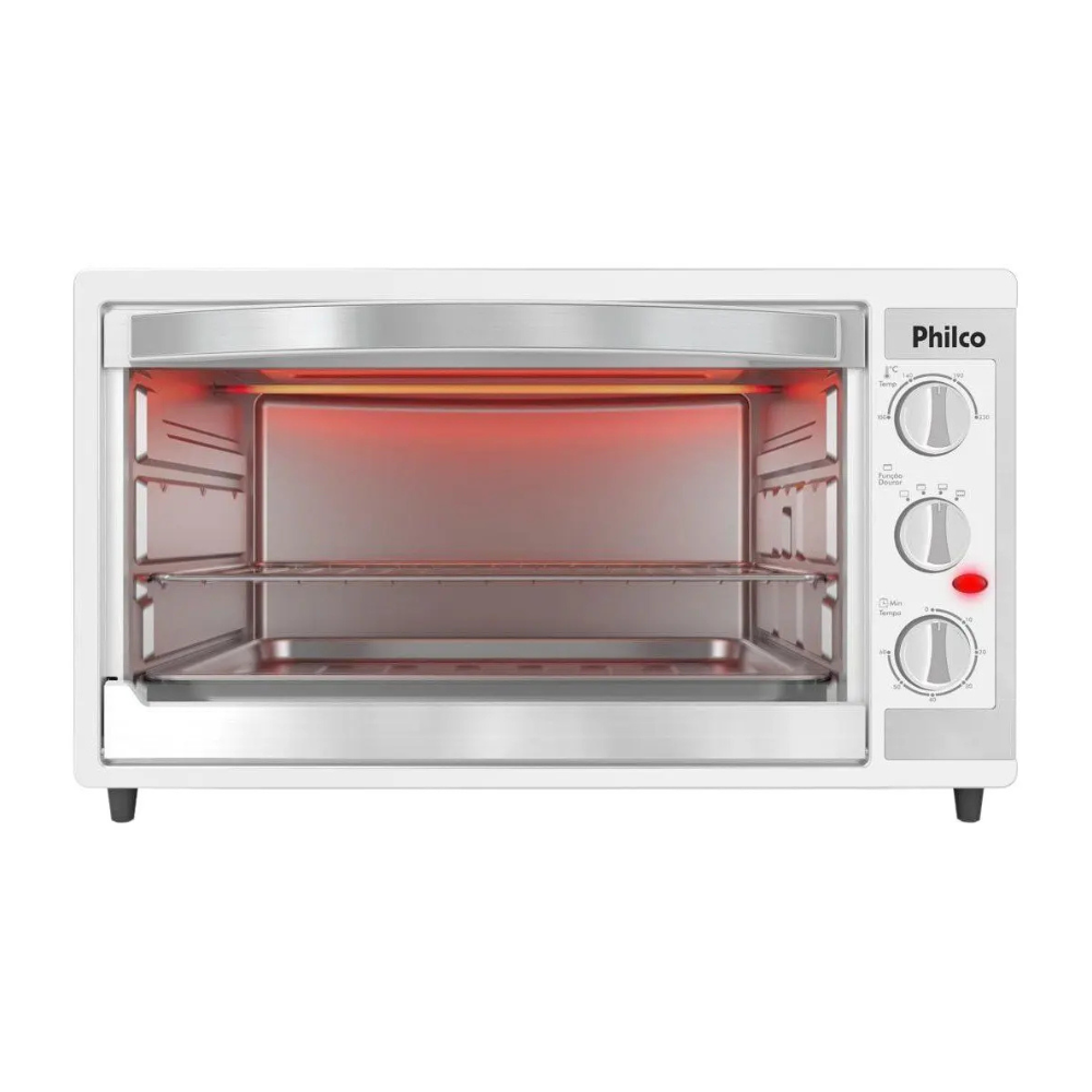 Forno Elétrico de Bancada Philco Grill 55L Branco PFE57 110/220V