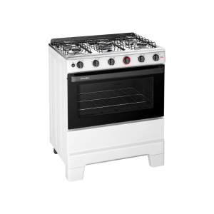 Fogão 5 Bocas Esmaltec Branco Ideal Super BR 5121 110/220V