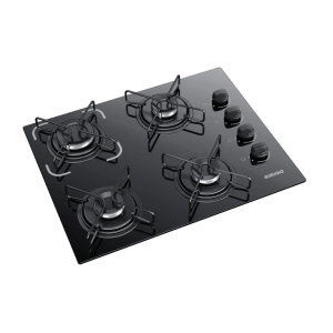 Cooktop Itatiaia Essencial 4 Bocas Bivolt Preto