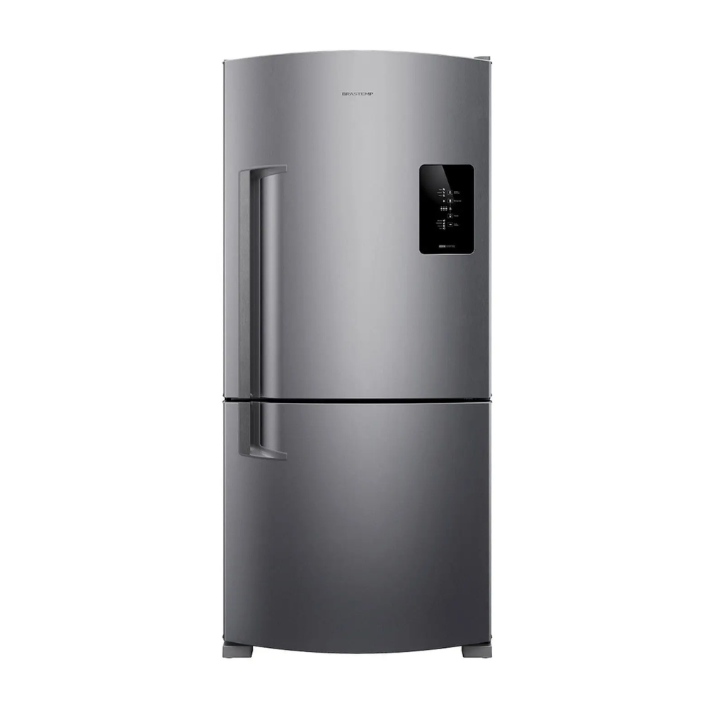 Geladeira Brastemp Frost Free Inverse 591 Litros Inox - BRE85MK 110/220V