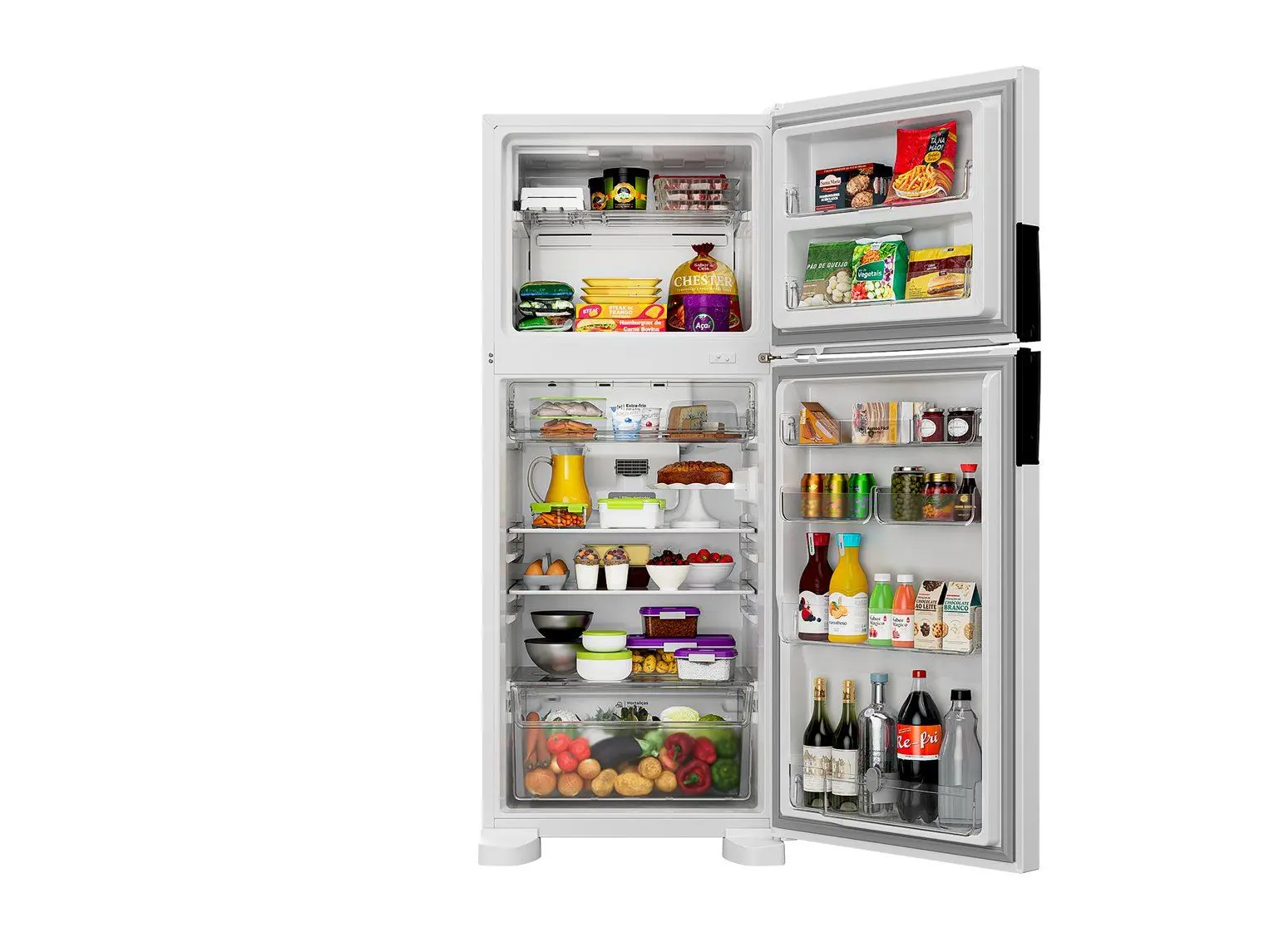 Geladeira/Refrigerador Consul Frost Free 412L Duplex Branca CRM50MB 110/220V - Imagem 3