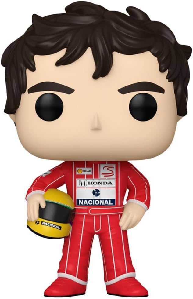 Boneco Colecionável Ayrton Senna Fórmula 1 com Capacete - Imagem 6