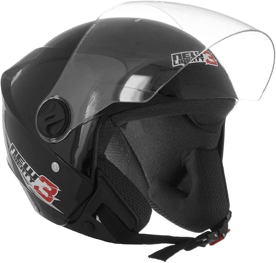 Capacete Aberto Pro Tork New Liberty 3 Solid Preto - Tamanho 58 - Imagem 3