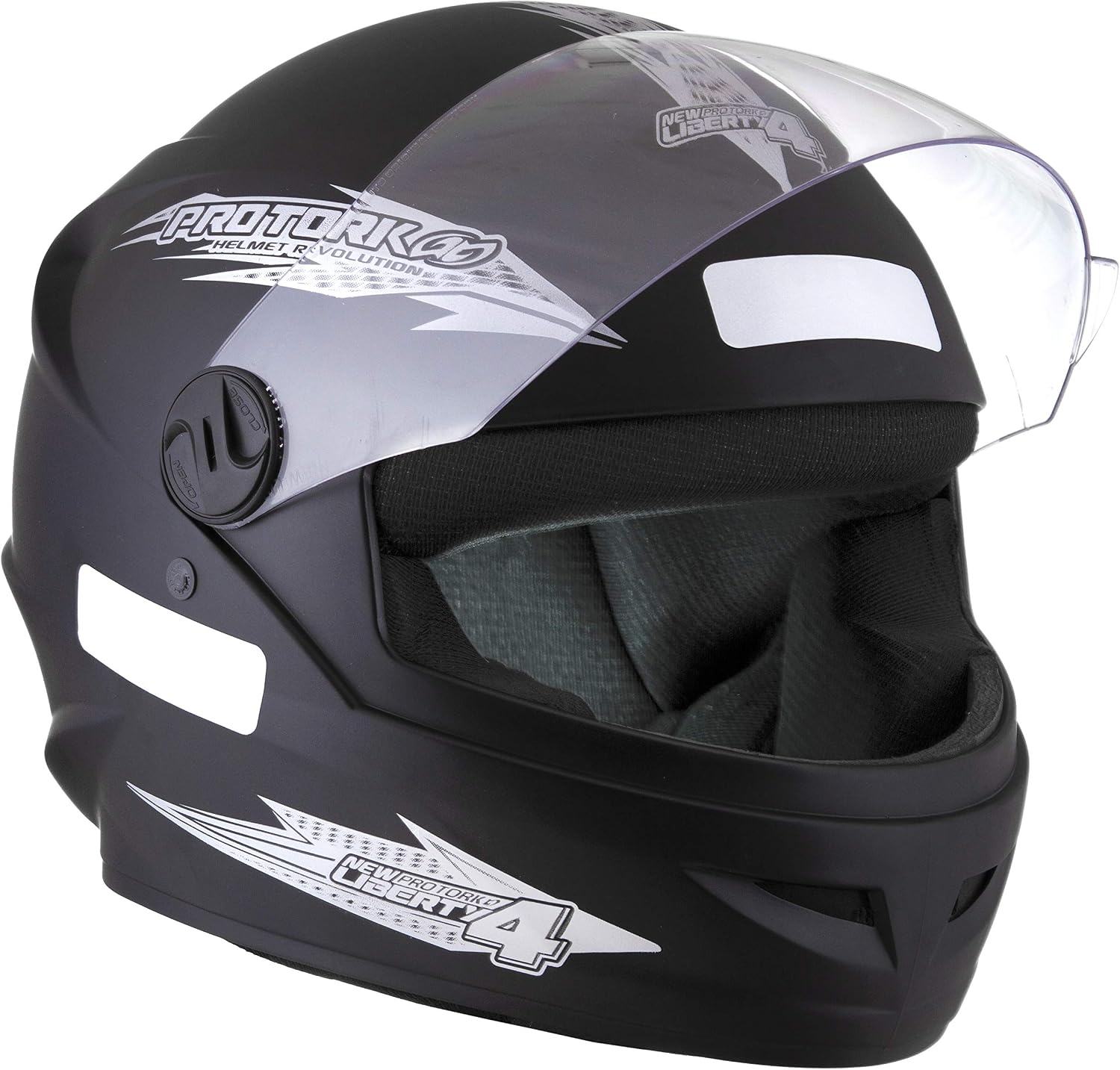 Capacete Automotivo com Viseira 2mm e Fechamento Micrométrico - Imagem 7
