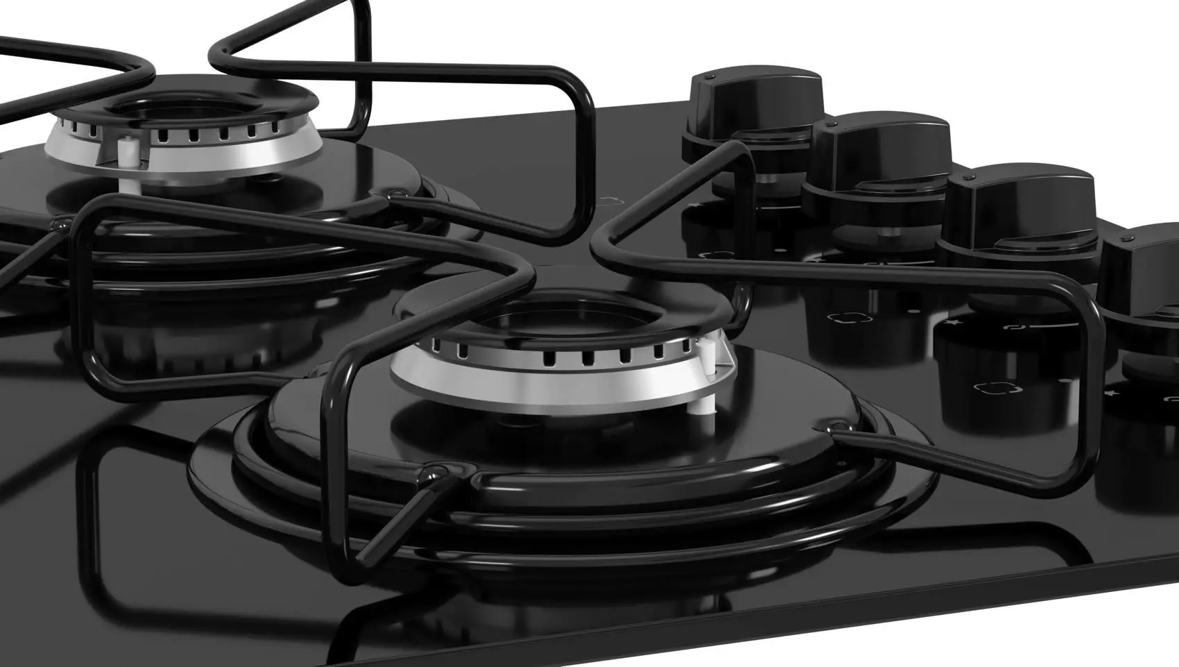 Cooktop Itatiaia Essencial 4 Bocas Bivolt Preto - Imagem 4
