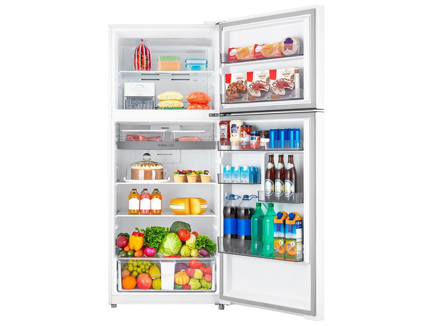 Geladeira/Refrigerador Midea Frost Free Duplex Branca 473L MD-RT611EVK013 Inverter 110/220V - Imagem 3