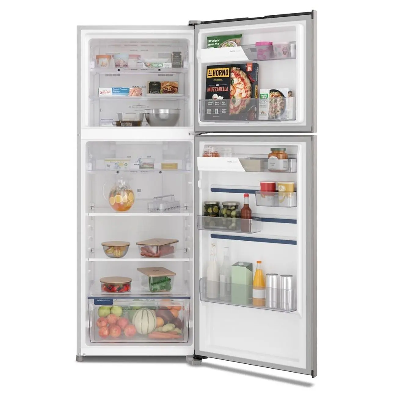 Geladeira/Refrigerador Electrolux Frost Free Duplex Inox Look 480L Efficient TF71S - Imagem 3