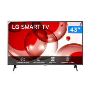 Smart TV LG 43 Full HD AI Alexa webOS 23 43LR6700PSA