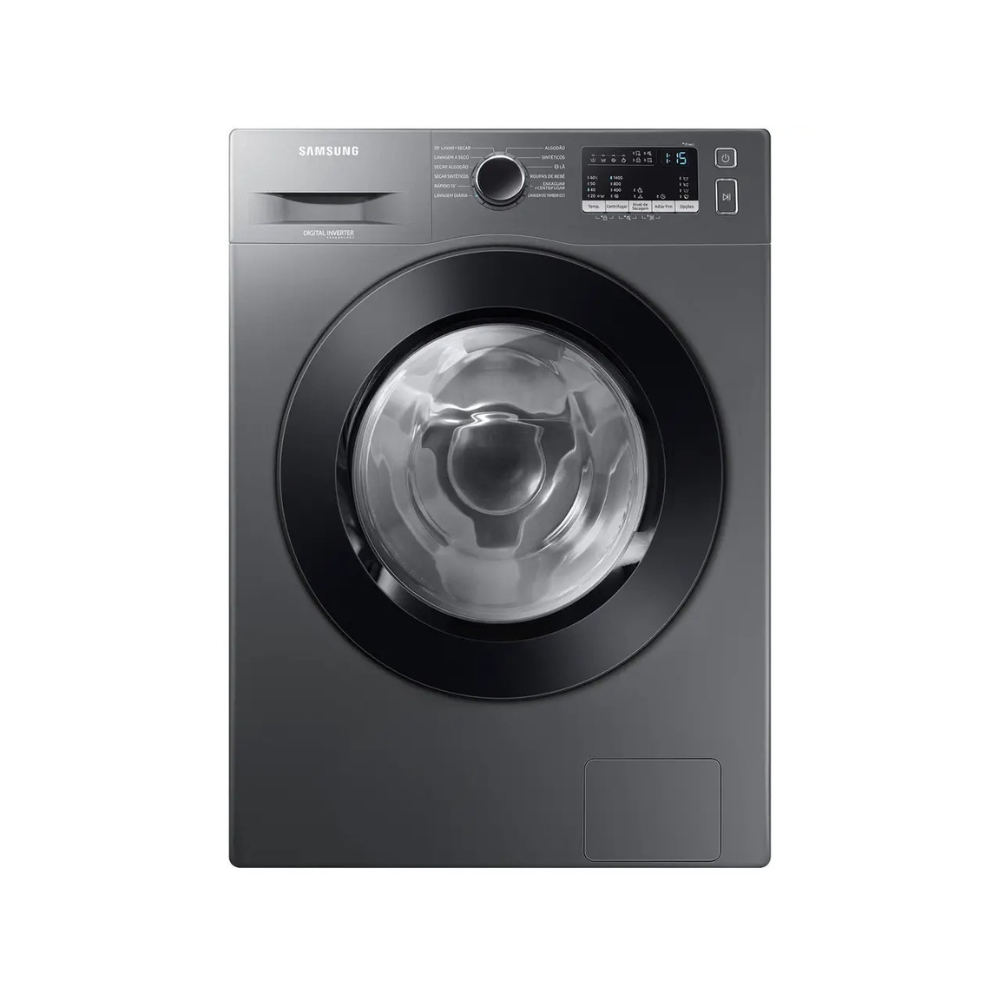 Lava e Seca Samsung WD11M com Digital Inverter WD11M4473PX Inox Look 11/7kg 110/220V